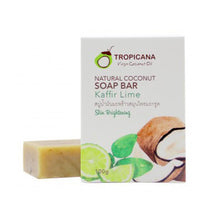 Load image into Gallery viewer, Tropicana Coconut Hand Made Soap Bar 100g