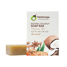 Load image into Gallery viewer, Tropicana Coconut Hand Made Soap Bar 100g