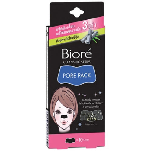 Biore Pore Pack Black 10 stripes