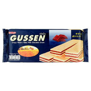 Gussen Crispy Wafers fill with Chocolate Cream 80 g.