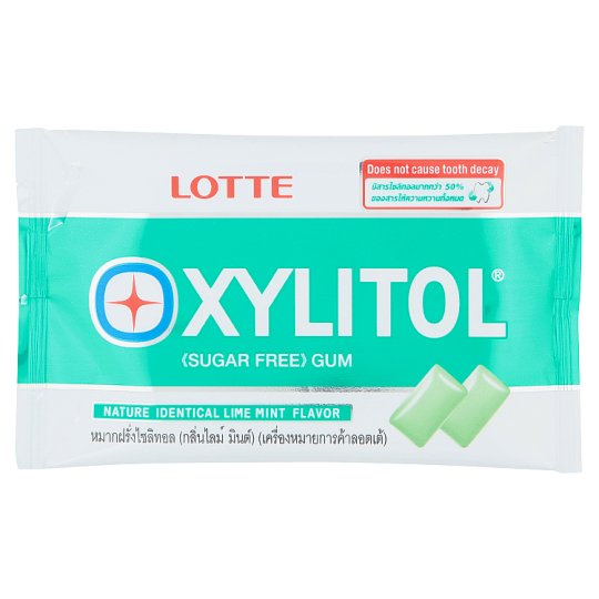 Lotte Xylitol Sugar free Gum Lime Mint