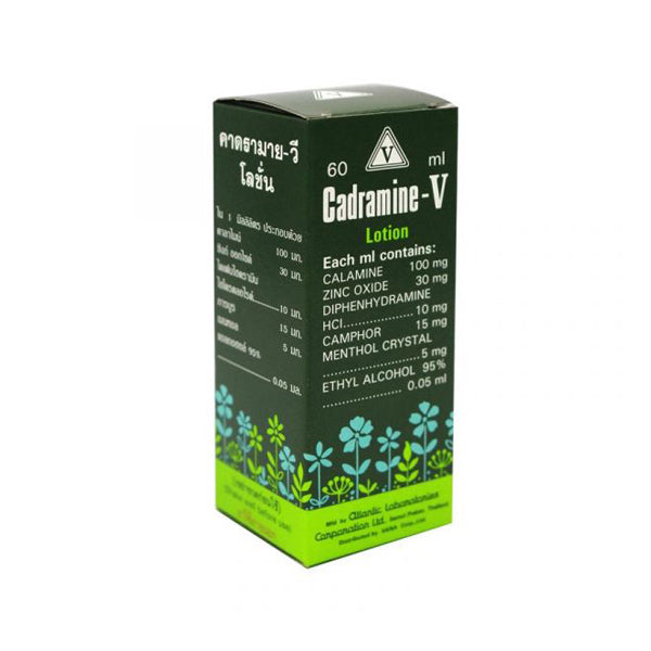 CADRAMINE-V Plus Itch Reliever 60 ML.