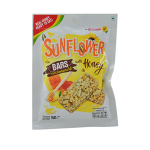 Flower Food Brand Sunflower Bars with honey 50g