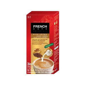 French caf? Rich Aroma 3 in 1 (pack of 4)