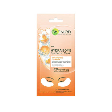 Garnier Skin Naturals Hydra Bomb Eye Serum Mask Brightening (Pack of 1)