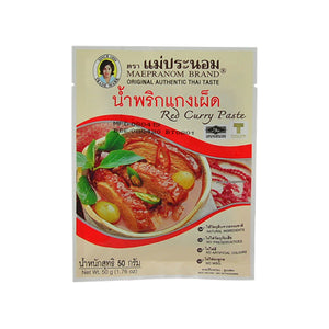 Maepranom Brand Red Curry Paste 50g