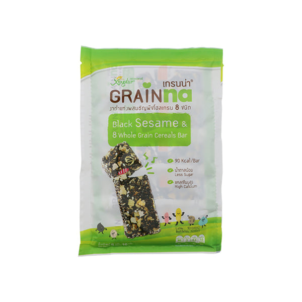 Xongdur Grainna Black Sesame & 8 Whole Grain Cereals Bar Pack 5